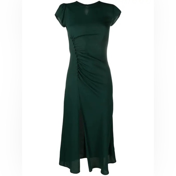 Reformation Dresses & Skirts - Reformation Frazier Midi Dress in Emerald Green (Size 4)